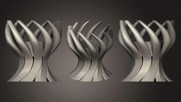 Vases (Tivalia, VZ_1194) 3D models for cnc